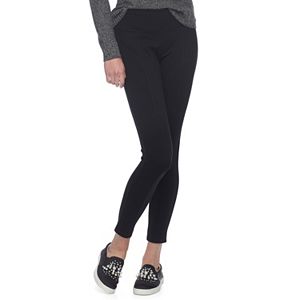 Juniors' Mudd® Ponte Moto Leggings