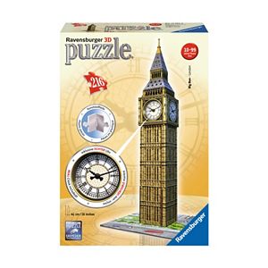 Ravensburger 216-pc. 3D Puzzle Big Ben with Working Clock