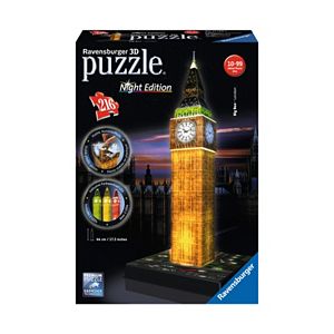 Ravensburger 216-pc. 3D Puzzle Night Edition Big Ben