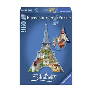Ravensburger 960-pc. Eiffel Tower, Paris Silhouette Shaped Puzzle