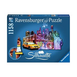 Ravensburger 1158-pc. NYC Skyline Silhouette Shaped Puzzle