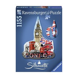 Ravensburger 1155-pc. Big Ben London Silhouette Shaped Puzzle