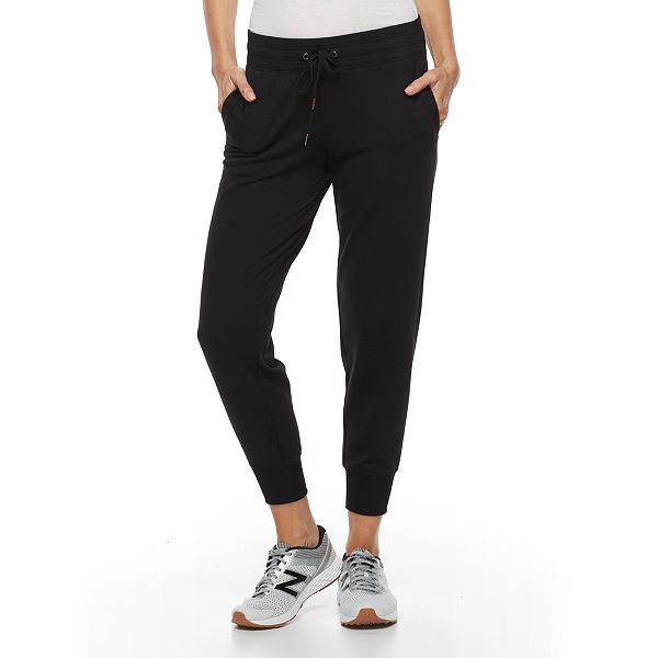 Petite Tek Gear® French Terry Jogger Pants