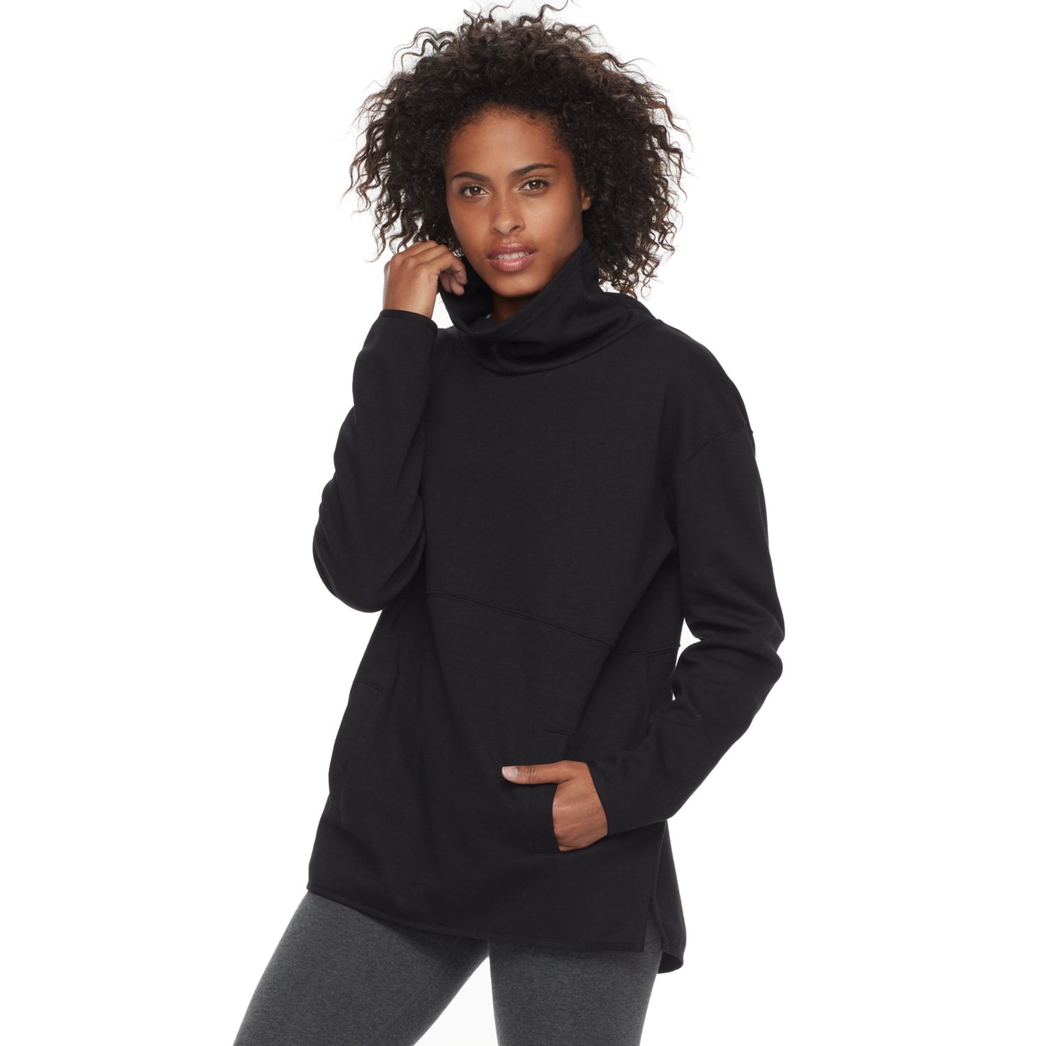 tek gear cowl neck sweatshirt