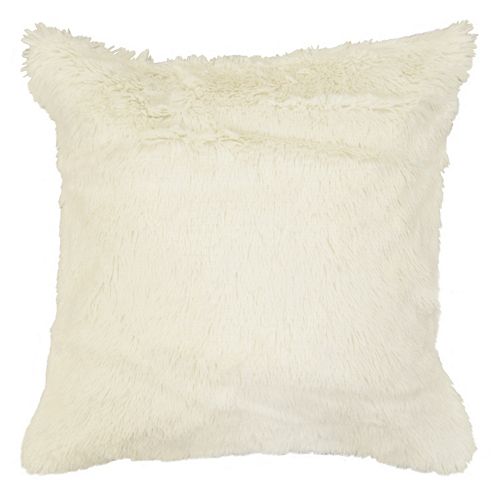Spencer Home Decor Polar Bear Faux Fur Throw Pillow Cover