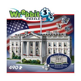 Wrebbit 490 pc The White House 3D Puzzle