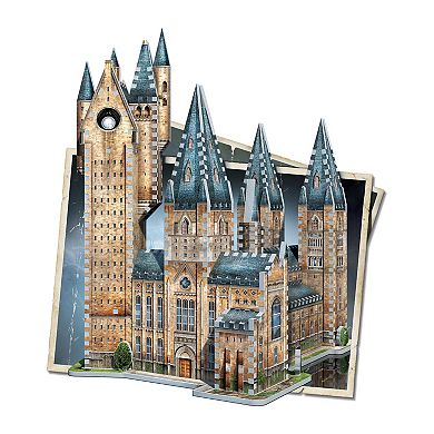 Harry Potter Collection 875-pc. Hogwarts Astronomy Tower 3D Puzzle by Wrebbit