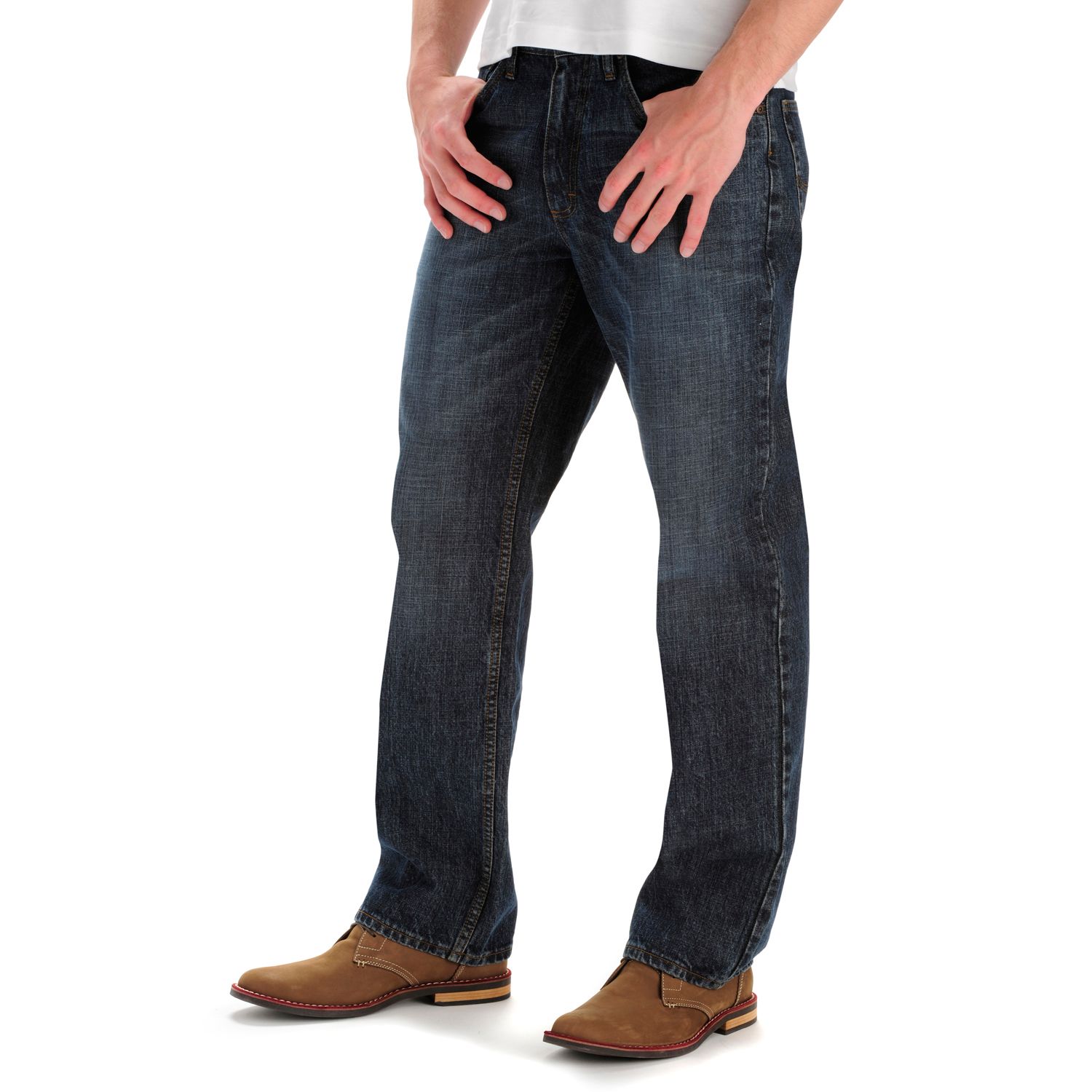 lee relaxed straight leg jeans