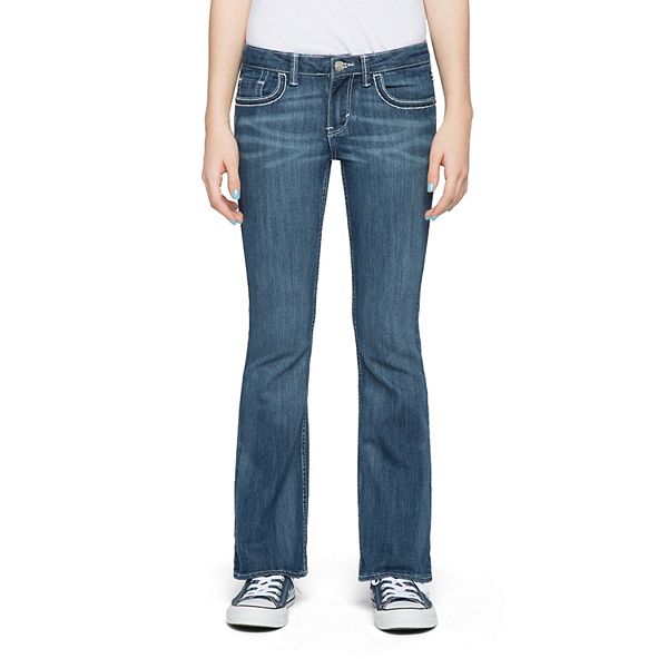 Girls Plus Size Levi's 715 Thick Stitch Taylor Bootcut Jeans