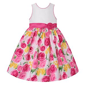 Girls 7-16 American Princess Rose Floral Skirt Dress