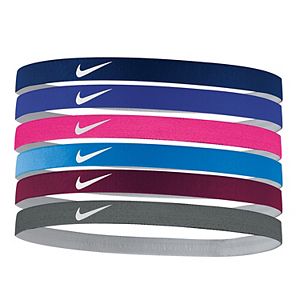 Nike 6-pk. Solid Headband Set