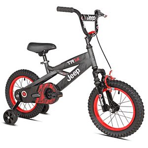 Boys Jeep 14-Inch TR14 Bike with Training Wheels