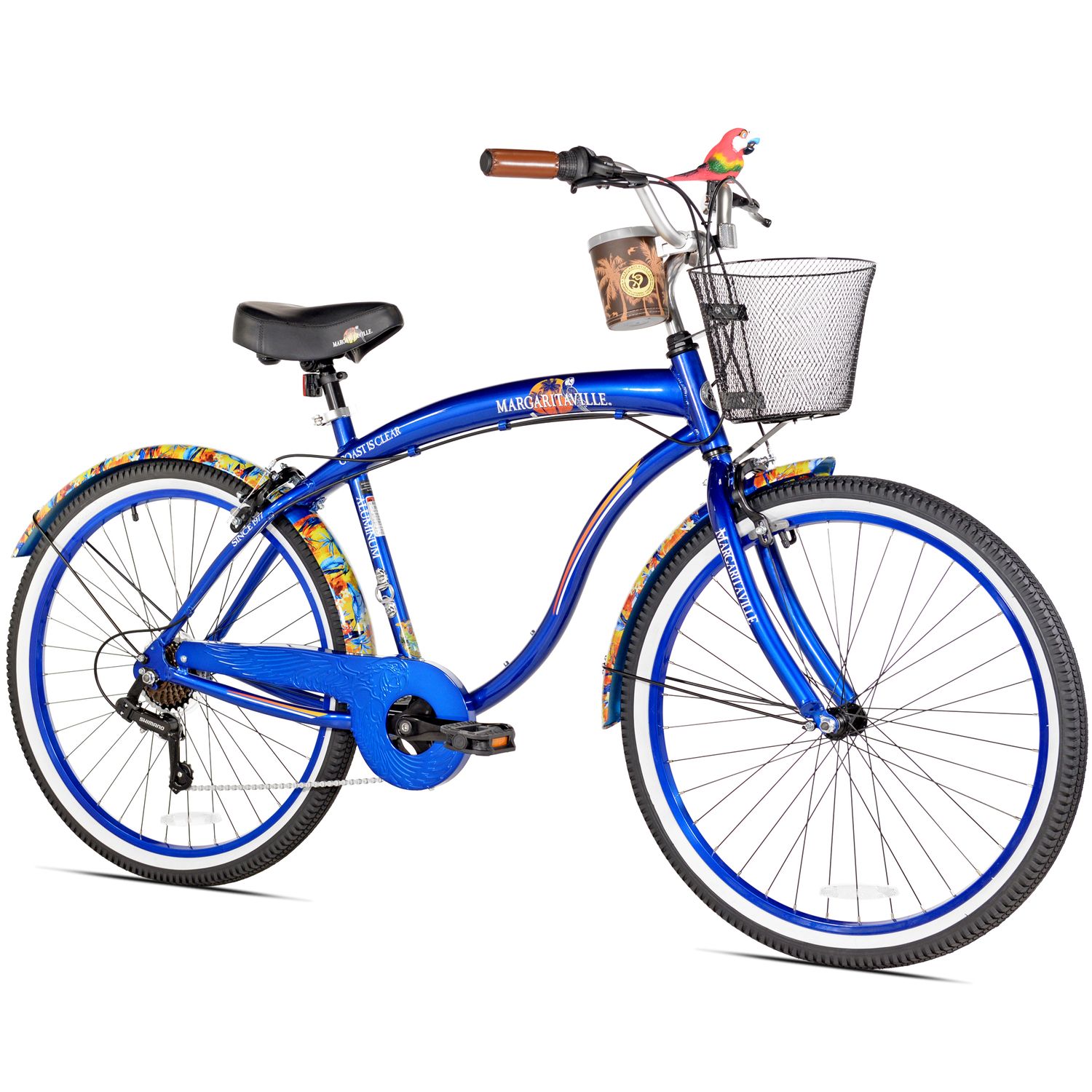 7 speed cruiser bicycle