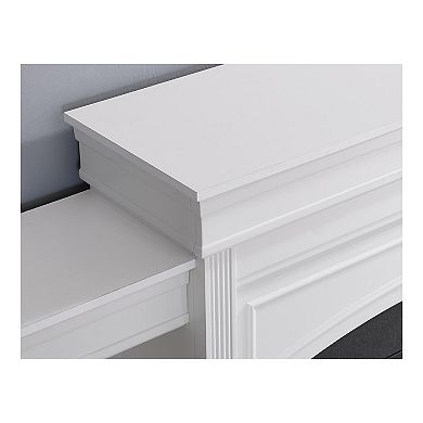 Ameriwood Home Lamont 6-Shelf Electric Fireplace