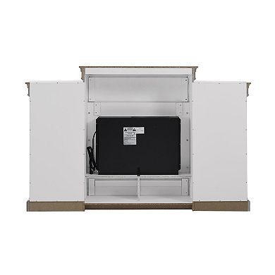 Ameriwood Home Lamont 6-Shelf Electric Fireplace