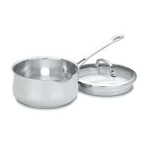 Cuisinart Contour 2-qt. Stainless Steel Pour Saucepan