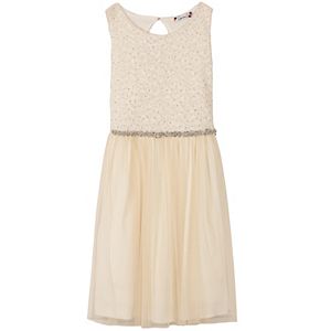 Girls 7-16 Speechless Glitter Lace Dress