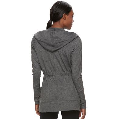 Women's Tek Gear® Cinched-Waist Hooded Wrap Top