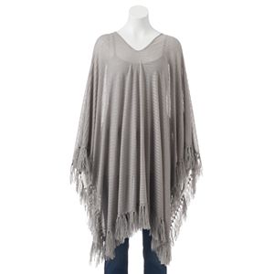 SONOMA Goods for Life™ Striped Jersey Poncho