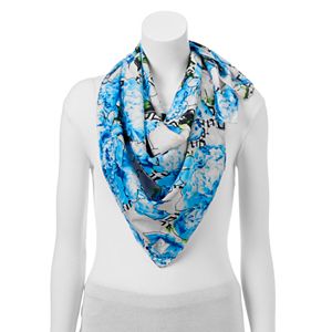 REED Peonies Square Scarf
