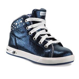 Skechers Shoutouts Zipsters Toddler Girls' High-Top Sneakers