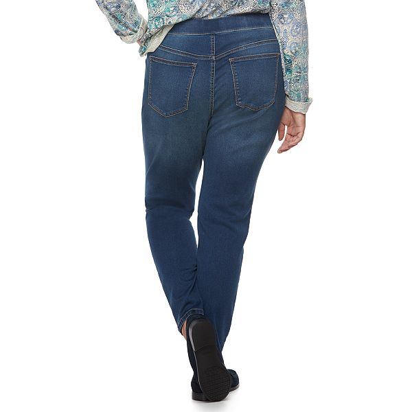 sonoma goods for life plus size jeans