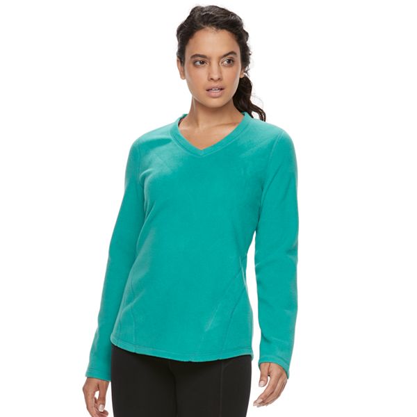 Women's Tek Gear® Microfleece V-neck Tee