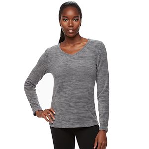 Women's Tek Gear® Microfleece V-neck Tee