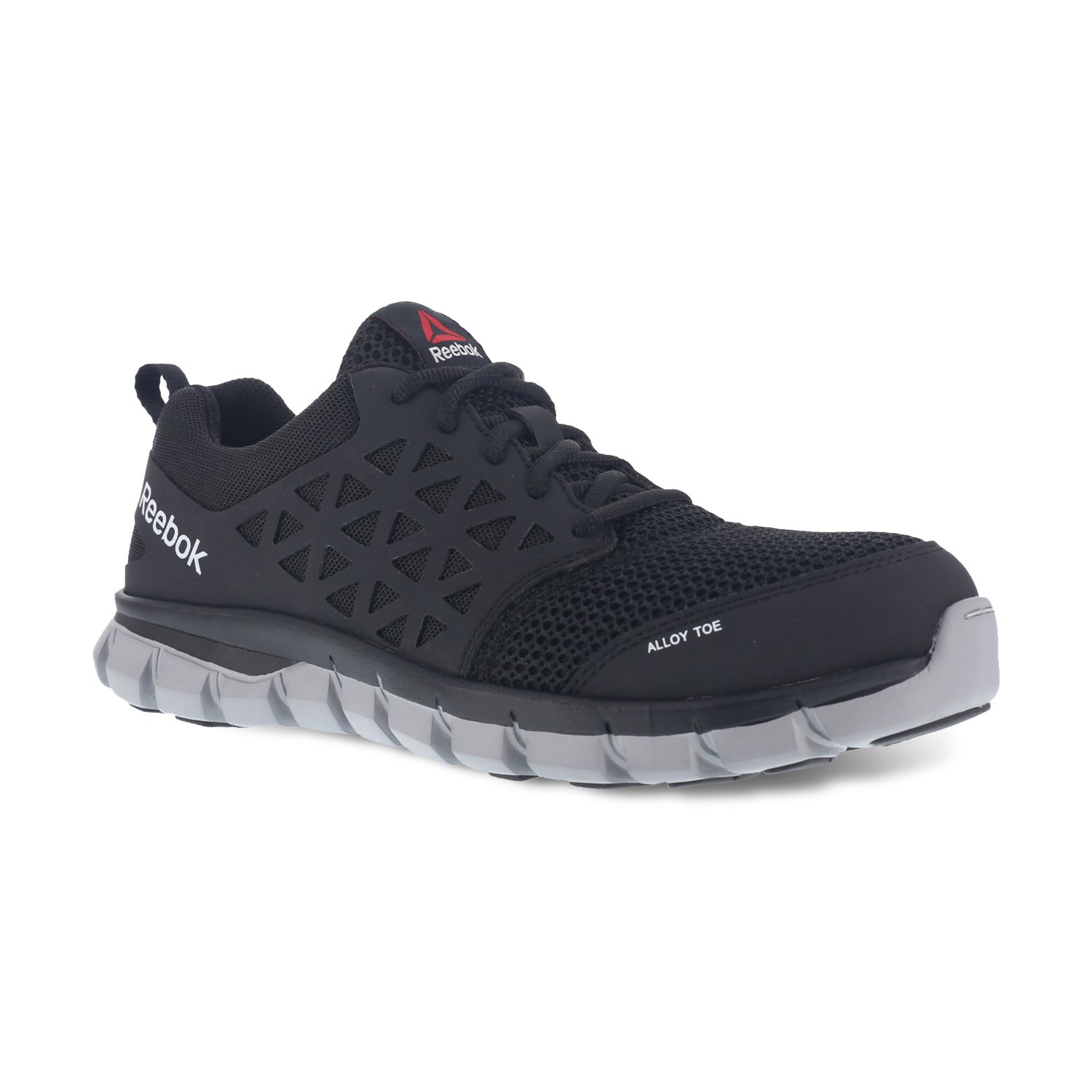 reebok guide work men's eh steel toe shoes