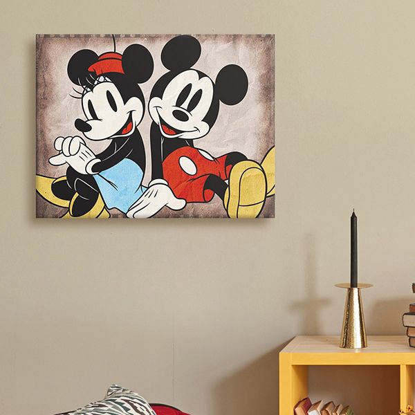 Details about   Disney Mickey MouseCanvas Print Wall Art Photo Picture5 Sizes 