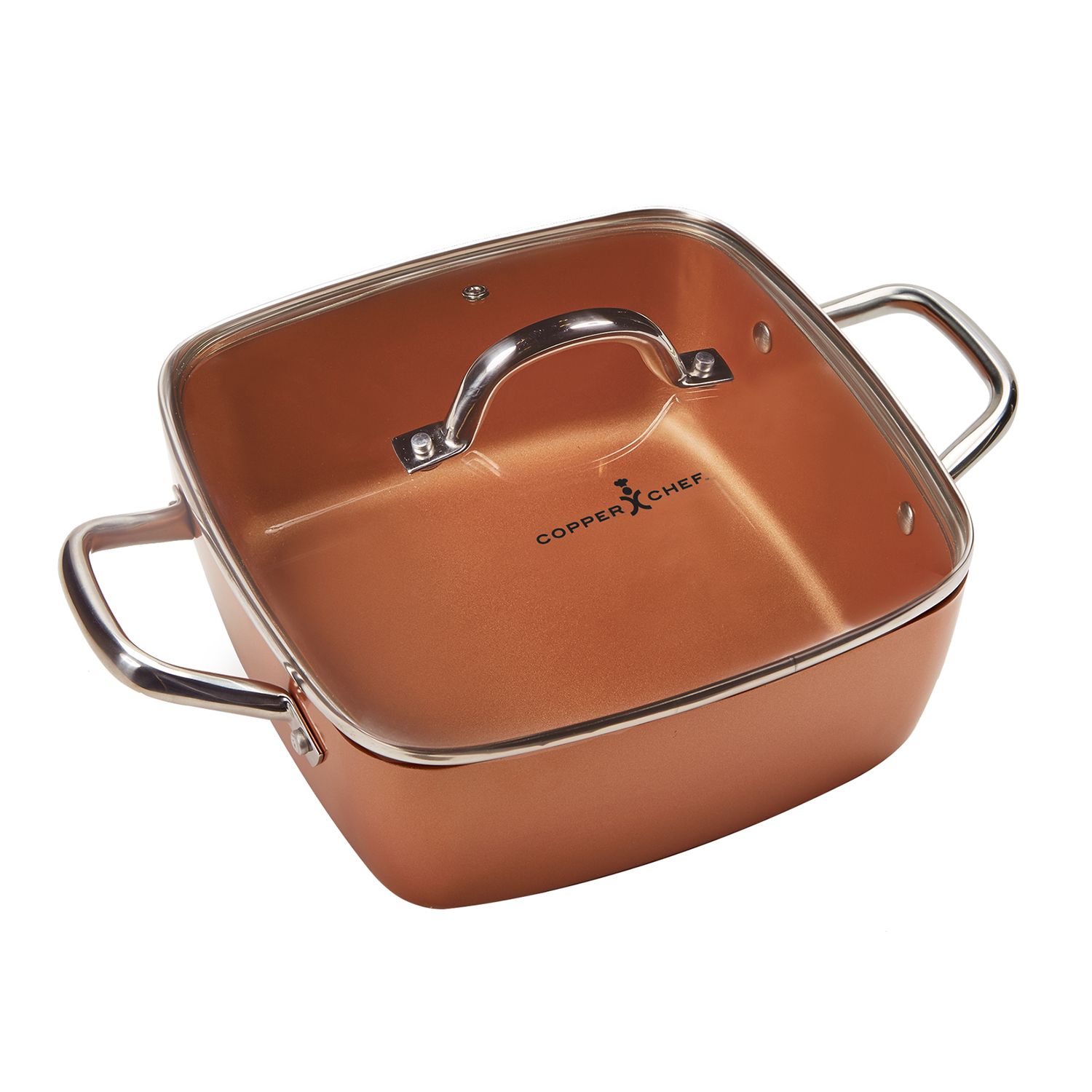 As Seen on TV Copper Chef 11-in. Casserole Pan