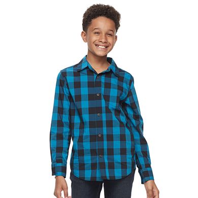 Boys 8-20 Urban Pipeline™ Plaid Button-Down Shirt
