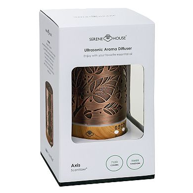 Serene House Leaf Ultrasonic Essential Oils Diffuser