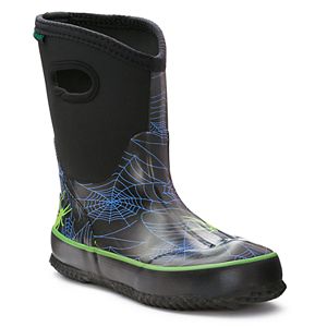 Itasca Bayou Spider Boys' Waterproof Rain Boots
