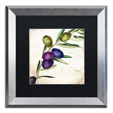 Trademark Fine Art Olive Branch III Framed Wall Art