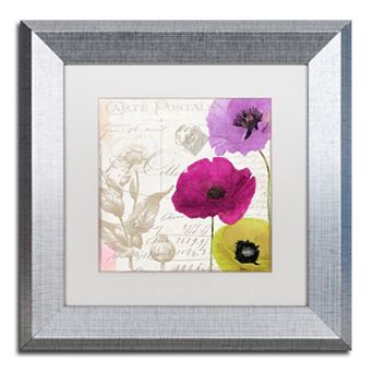 Trademark Fine Art Love Notes I Framed Wall Art