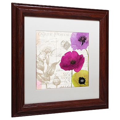 Trademark Fine Art Love Notes I Traditional Framed Wall Art