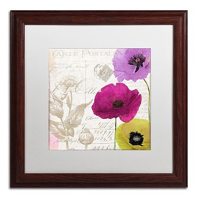 Trademark Fine Art Love Notes I Traditional Framed Wall Art