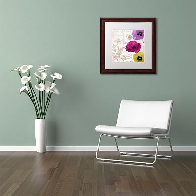 Trademark Fine Art Love Notes I Traditional Framed Wall Art