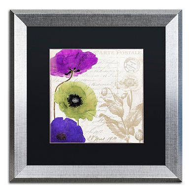 Trademark Fine Art Love Notes II Framed Wall Art
