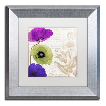 Trademark Fine Art Love Notes II Framed Wall Art