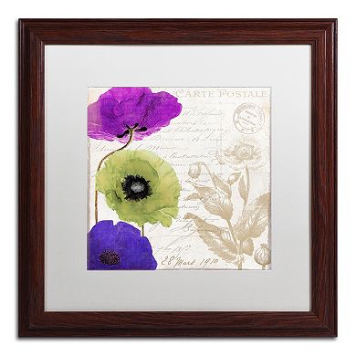 Trademark Fine Art Love Notes II Traditional Framed Wall Art