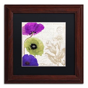 Trademark Fine Art Love Notes II Traditional Framed Wall Art
