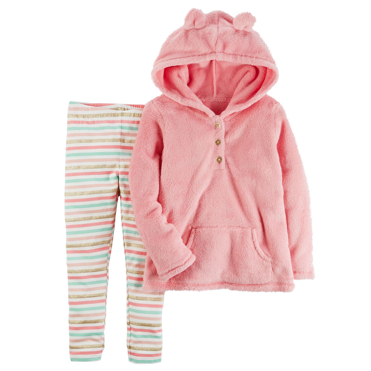 baby girl sherpa hoodie