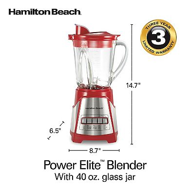Hamilton Beach Stainless Steel Blender