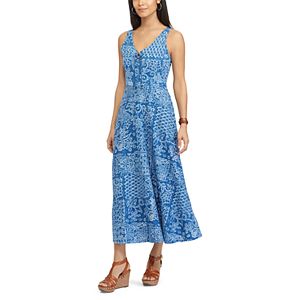 Women's Chaps Patchwork Maxi Dress