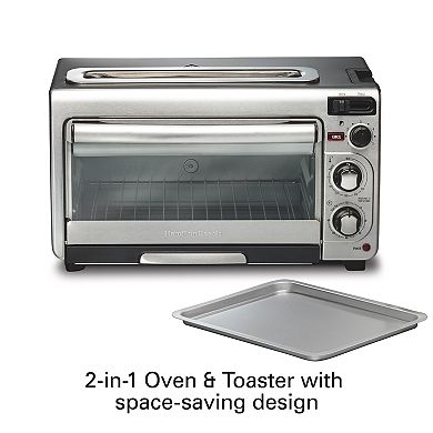 Hamilton Beach 2-in-1 Toaster Oven