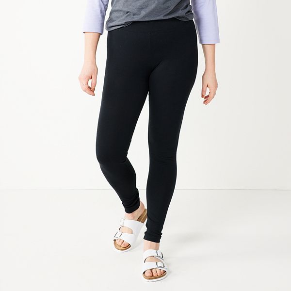 Women's Sonoma Goods For Life® High-Waisted Flare Leggings, Size: Medium,  Dark Grey - Yahoo Shopping