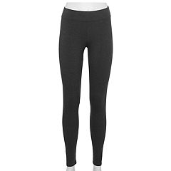 Spalding True To The Game Black & Gray Leggings Athletic Workout Pants SZ  Large