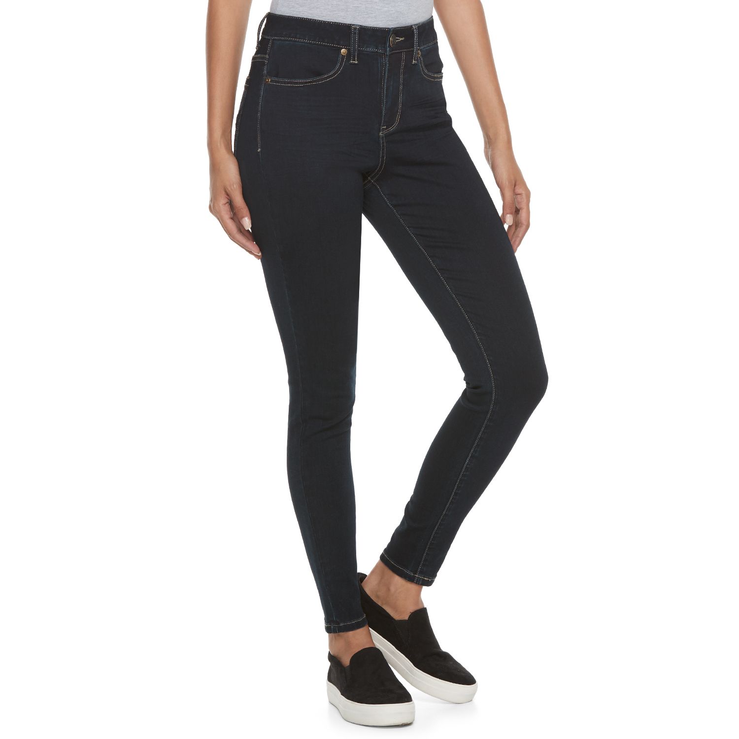 kohls high rise jeggings